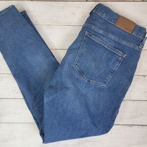 MADEWELL 8" skinny jeans